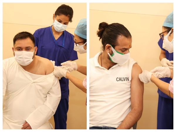 Tejashwi Yadav and Tej Pratap Yadav