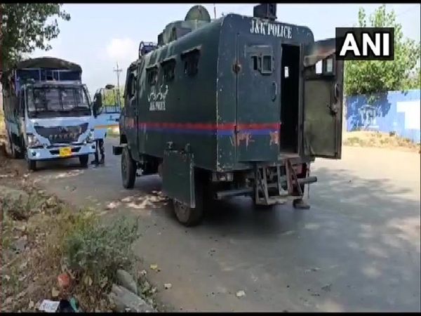 terrorists attack CRPF party in Lawaypora area on the outskirts of Srinagar city one personnel martyred 