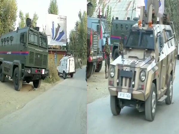 Jammu and Kashmir two terrorists killed in an encounter with security forces at Samboora Awantipora