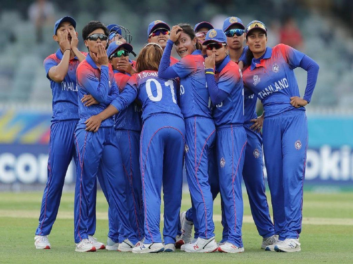 Womens T20 World Cupवेस्टइंडीज से हारने के बाद थाइलैंड की टीम ने ऐसे