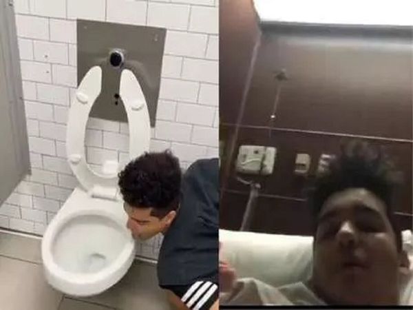 Tik Tok Influencer reportedly hospitalized with coronavirus after licking toilet