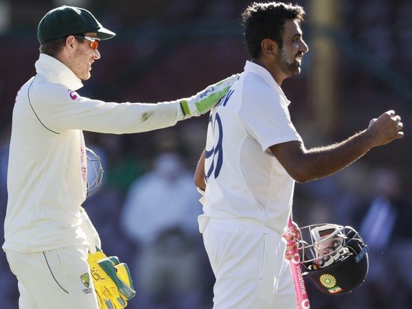 Tim Paine and Ravichandran Ashwin