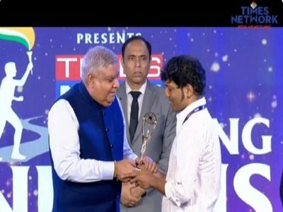 Times Now Amazing Indian awards 2022 -abhishek ray