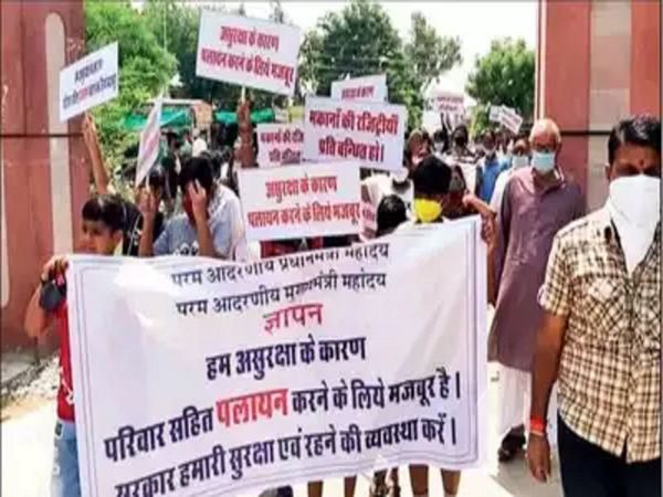 Rajasthan Majority Community in Tonk claimed that they are being forced to abandon their homes
