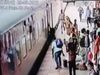 Woman Slipped on Moving Train Cop Saves Her Life in raipur Watch Viral Video
