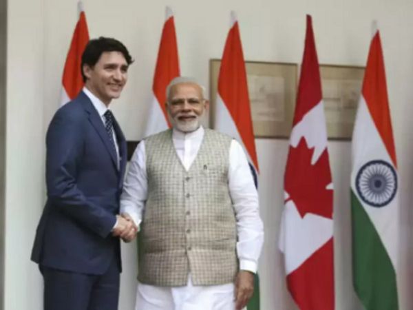 Justin Trudeau and Narendra Modi