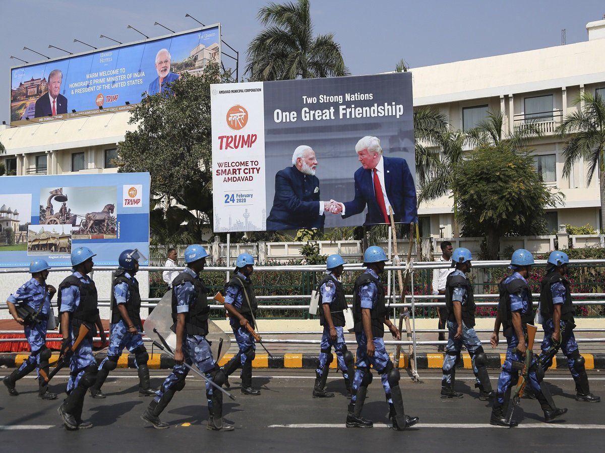 Donald Trump India visit      