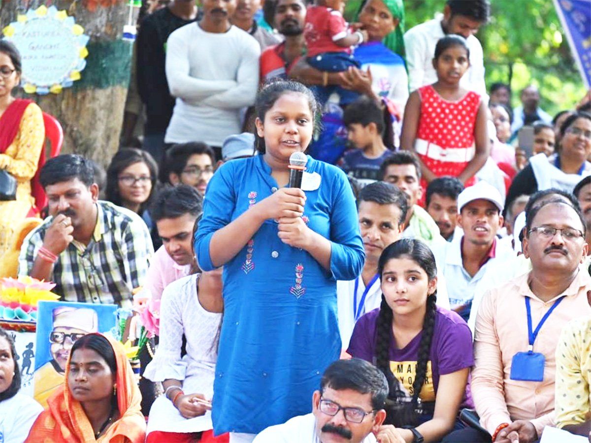 Chhattisgarh:जब एक लड़की ने छत्तीसगढ़ के मुख्यमंत्री के सामने जाहिर की CM बनने की इच्छा-VIDEO