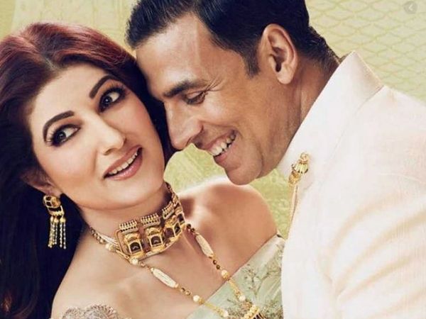 Twinkle Khanna with Akshay Kumar