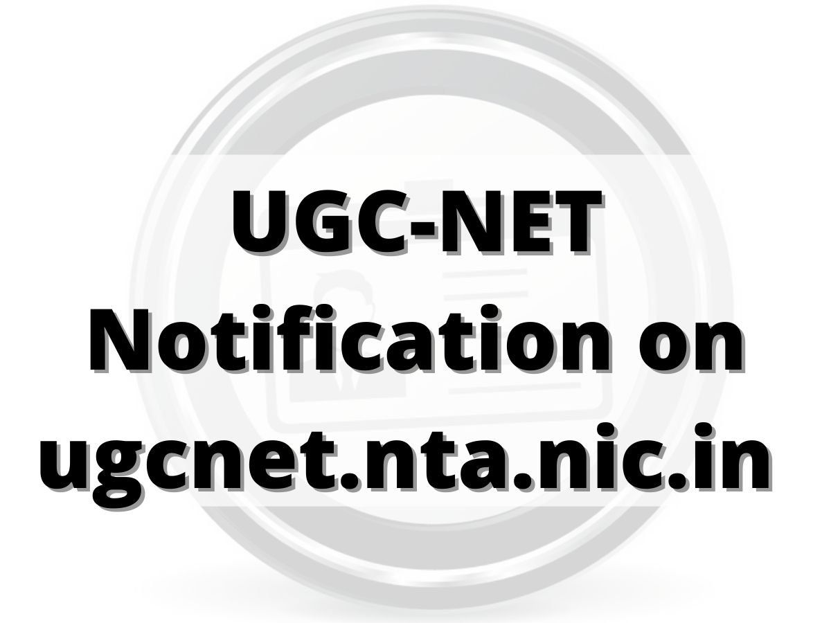 Ugc Net June Exam Notification Application Form Registration