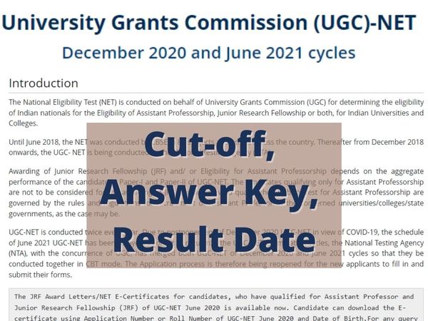 ugc net, ugc net 2021, ugc net cut off, result