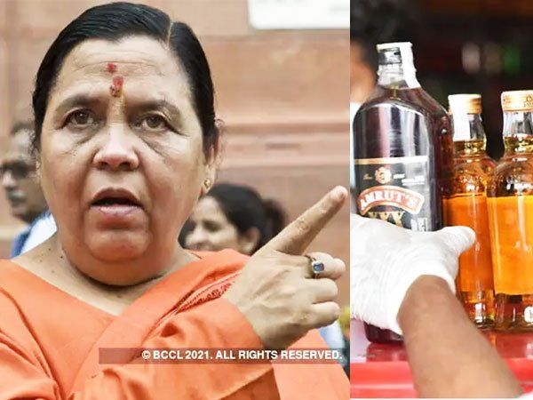 Uma Bharti on Liquer