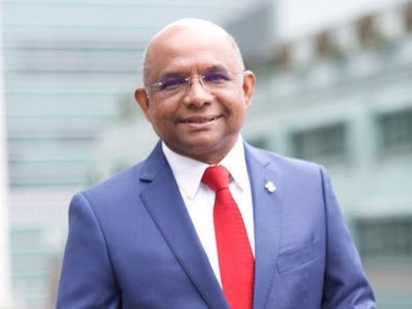 UN General Assembly President Abdullah Shahid on a two-day visit to India