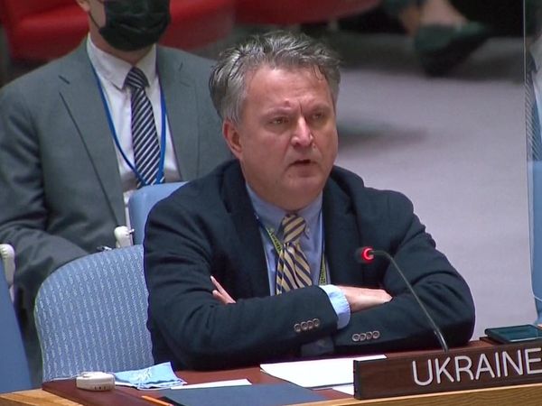 Ukrainian Ambassador to UN Sergiy Kyslytsya