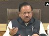 Union Health Minister Dr Harsh Vardhan