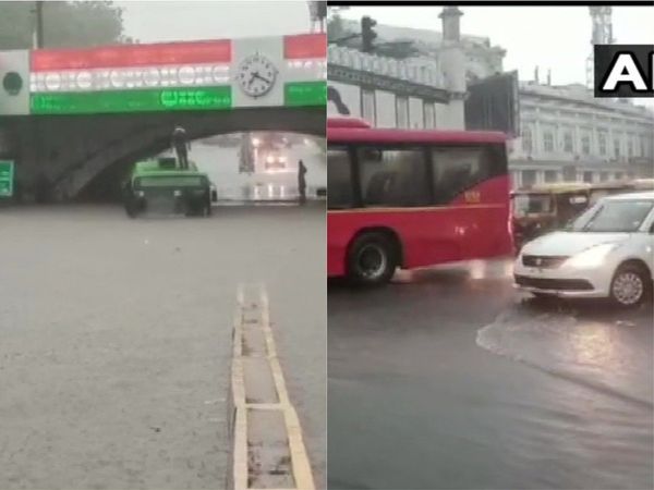 बारिश के फुहारों से भीगी दिल्‍ली, गर्मी-उमस से मिली राहत