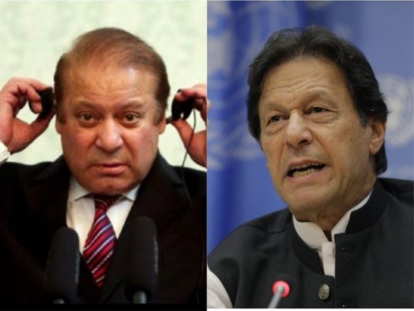 पाकिस्‍तान में चरम पर सियासी घमासान, इमरान खान ने नवाज शरीफ को कहा 'सबसे बड़ा देशद्रोही'