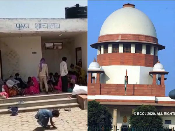 शौचालय में रहने को मजबूर प्रवासी मजदूर, सुप्रीम कोर्ट ने केंद्र व राज्‍यों से मांगे जवाब
