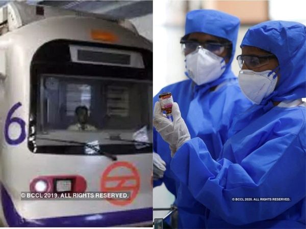 दिल्‍ली में थम नहीं रहे संक्रमण के मामले, कंटेनमेंट जोन अब 122 , अभी नहीं चलेगी मेट्रो