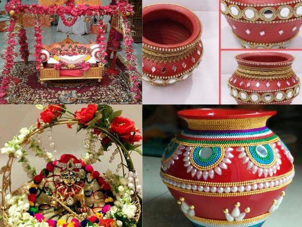 How To Decorate Jhula and matki, जन्माष्टमी पर ऐसे सजाएं मटकी और झूला