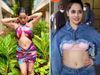 Urfi javed airport, urfi javed airport look, urfi javed at mumbai airport, urfi javed denim crop top, urfi javed crop top look, urfi javed in crop top at airport, urfi javed, urfi javed instagram, urfi javed bigg boss, urfi javed news, 