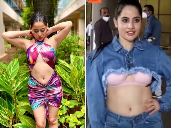 Urfi javed airport, urfi javed airport look, urfi javed at mumbai airport, urfi javed denim crop top, urfi javed crop top look, urfi javed in crop top at airport, urfi javed, urfi javed instagram, urfi javed bigg boss, urfi javed news, 