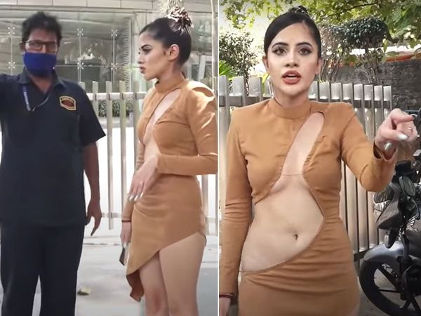 bodyguards misbehave to Urfi Javed in gurugram so TV Actress Cancel event And go back to home