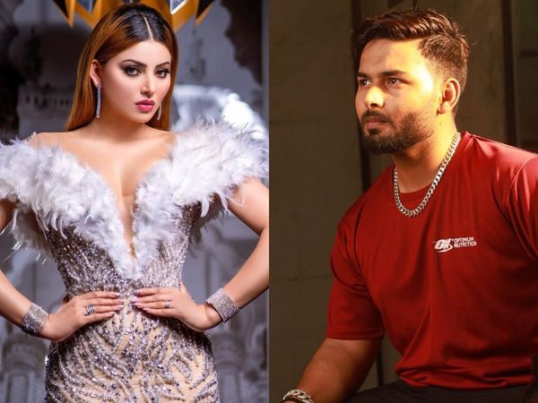 Urvashi Rautela and Rishabh Pant