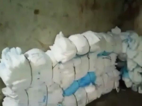 पानी से धोकर बाजार में बेची जा रही है यूज्ड PPE किट, VIDEO