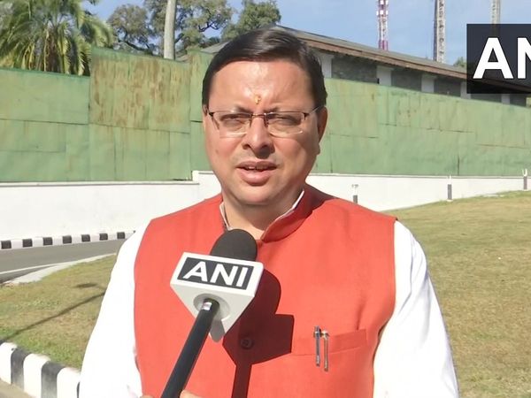 उत्‍तराखंड के मुख्‍यमंत्री पुष्‍कर सिंह धामी 