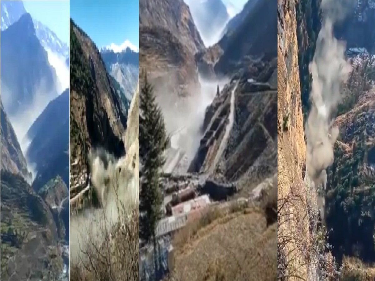 देखें, उत्तराखंड में ग्लेशियर टूटने का डरावना वीडियो, यदि आप भी कहीं फंसे हैं तो करें इन नंबर्स पर कॉल