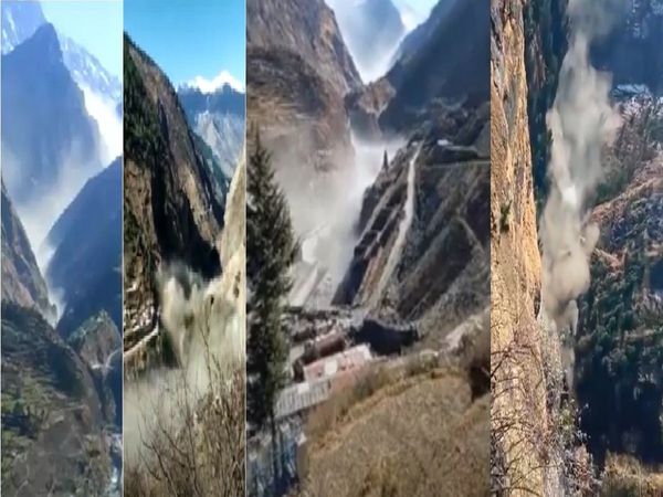 Glacier broken near Joshimath in Uttarakhand Chamoli, Watch Video