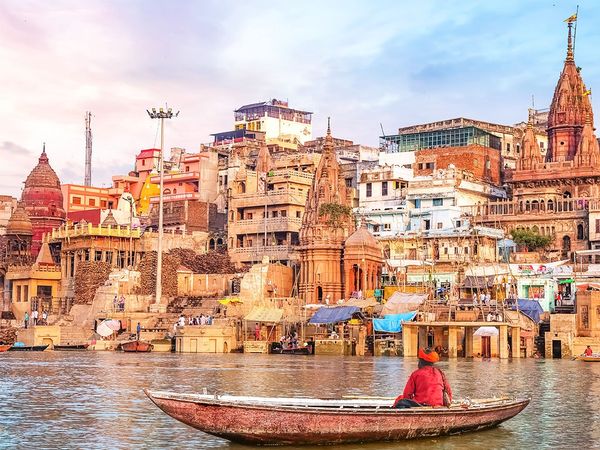 boating in Varanasi