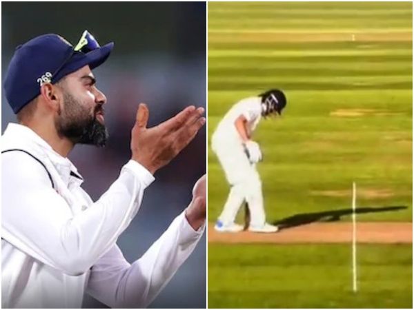 Virat Kohli angry on Haseeb Hameed