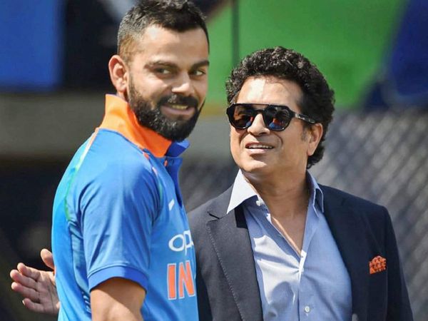 Sachin Tendulkar wishes Virat Kohli on 100th test