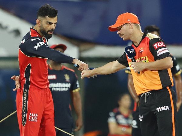 Virat Kohli and David Warner