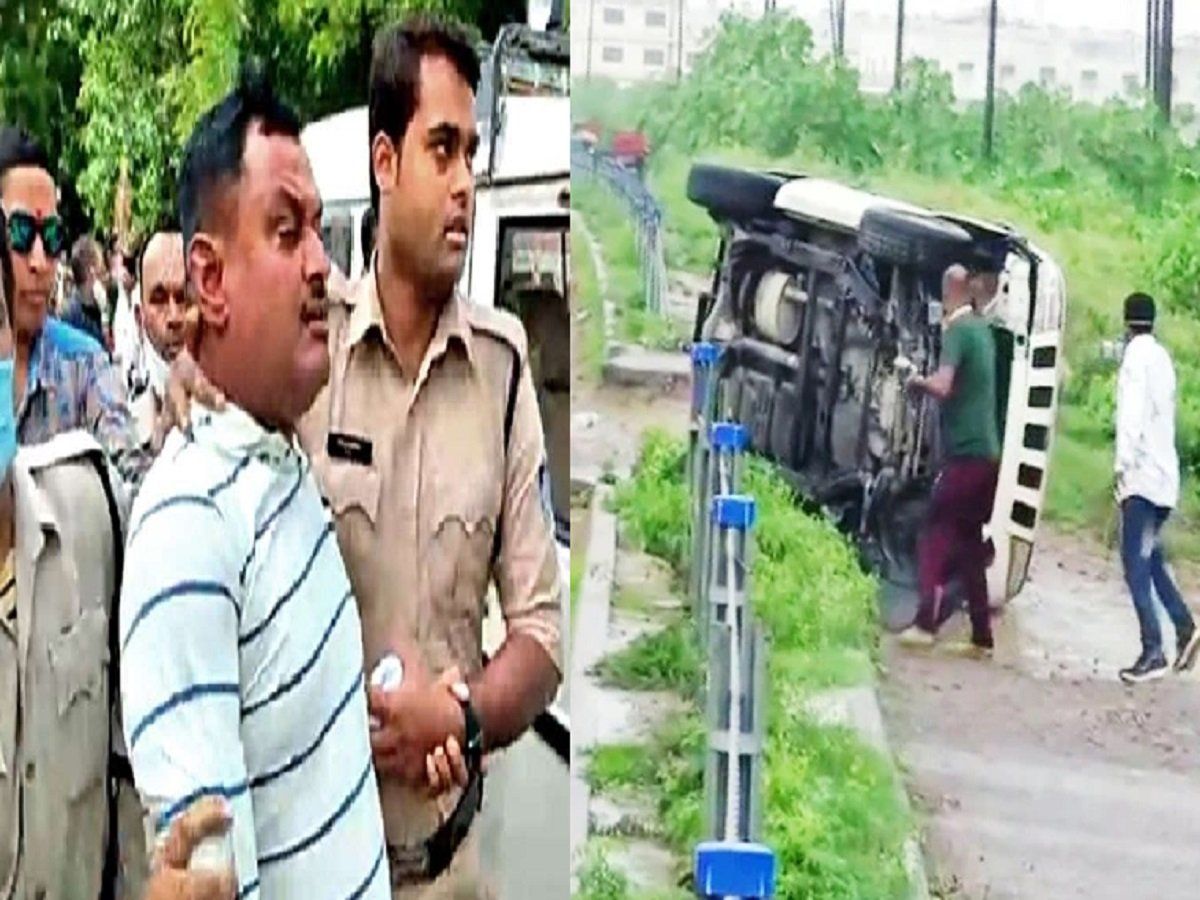 विकास दुबे के एनकाउंटर की पूरी कहानी, STF की जुबानी- अचानक आया भैसों का झुंड, वाहन पलटा और फिर..