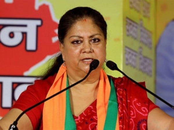 Vasundhara Raje on congress says people of Rajasthan have to bear the brunt of the infighting in Congress