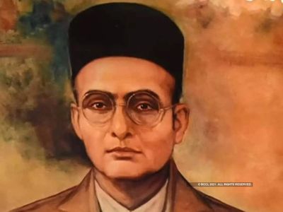 Shiv Sena says in Saamana Savarkar was a symbol of patriotism, efforts are being made to prove him as a villain Shiv Sena says in Saamana Savarkar was a symbol of patriotism, efforts are being made to prove him as a villain