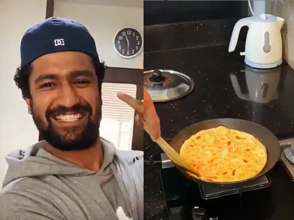 Vicky Kaushal cooking video