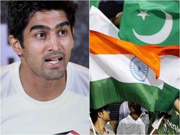 Vijender Singh supports India vs Pakistan sports ties