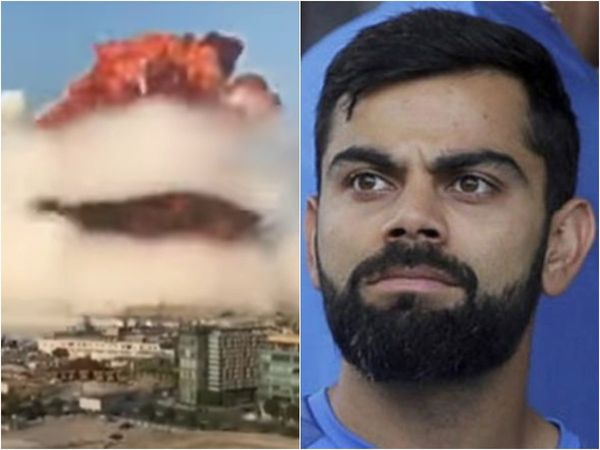 Virat Kohli heartbroken by Beirut explosion