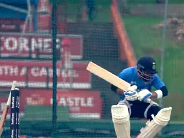 India tour of South Africa 2021: Virat Kohli in nets session