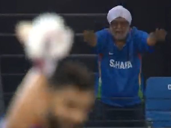 Elderly man salutes Virat Kohli: watch viral video