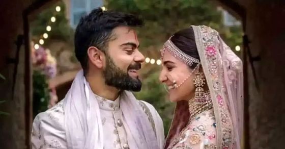 Anushka sharma Virat Kohli Unseen Photo, virushka unseen photo, virat anushka throwback photo, Virat was seen pulling Anushka’s dupatta, old photo viral