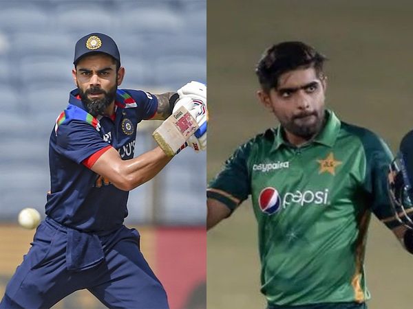 Virat Kohli and Babar Azam