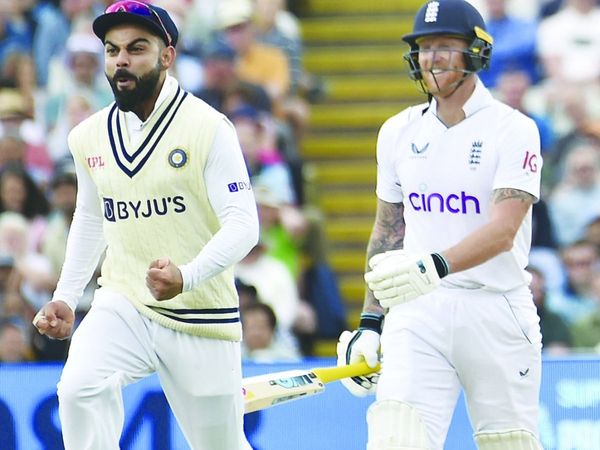 Virat Kohli and Ben Stokes