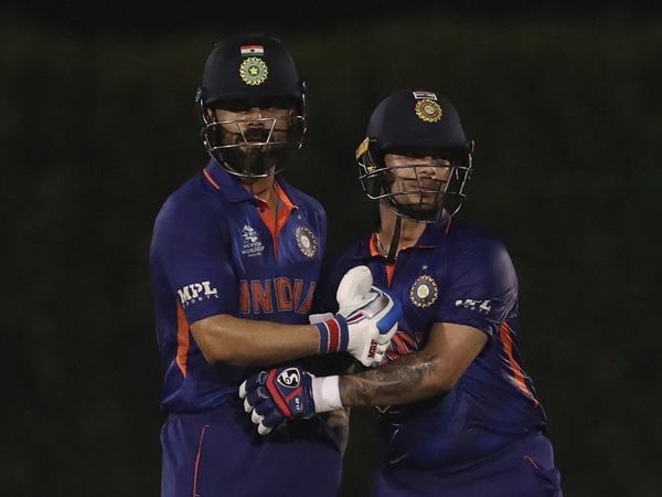 Virat KohIi and Ishan Kishan in India vs England warm up Match