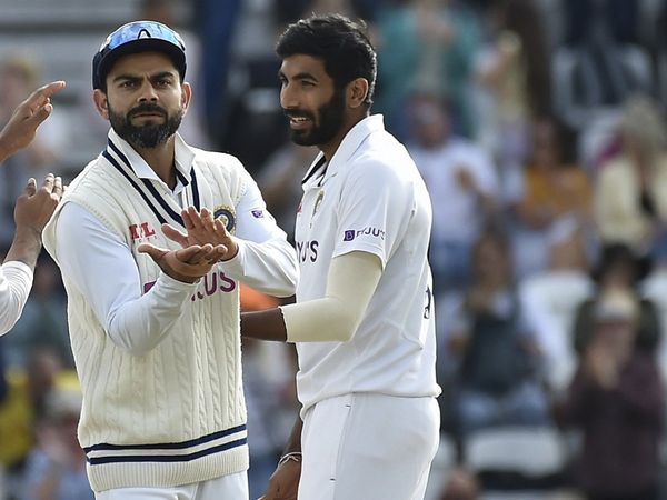 Virat Kohli and Jasprit Bumrah
