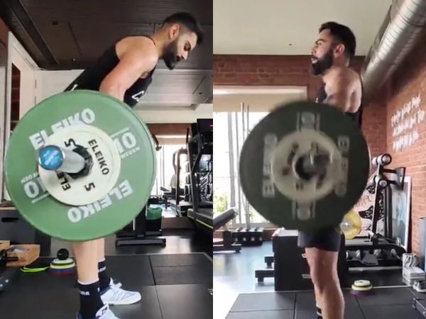 Virat Kohli workout